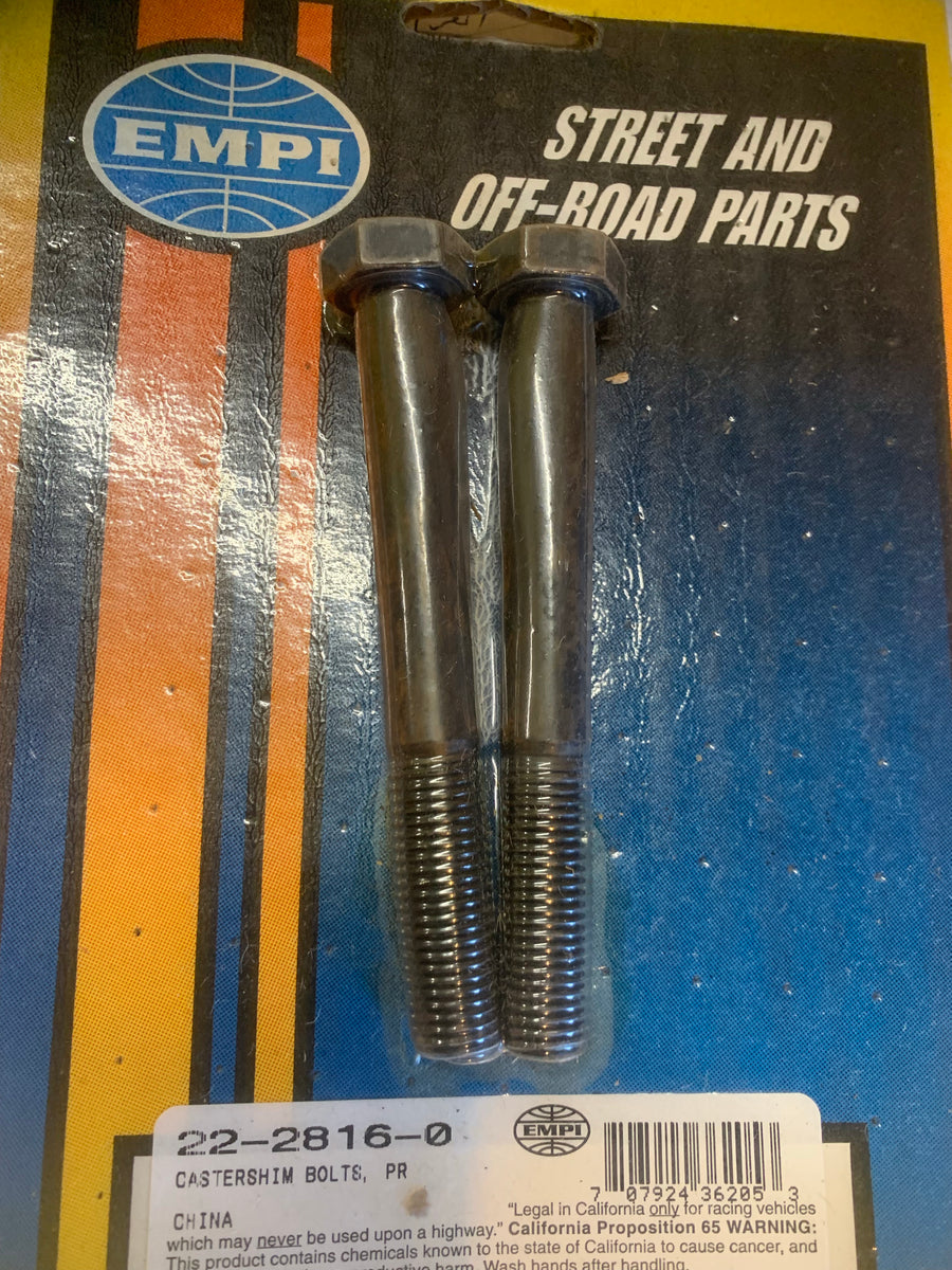 Caster Shim Bolts, Beetle Buzzbug VW Parts