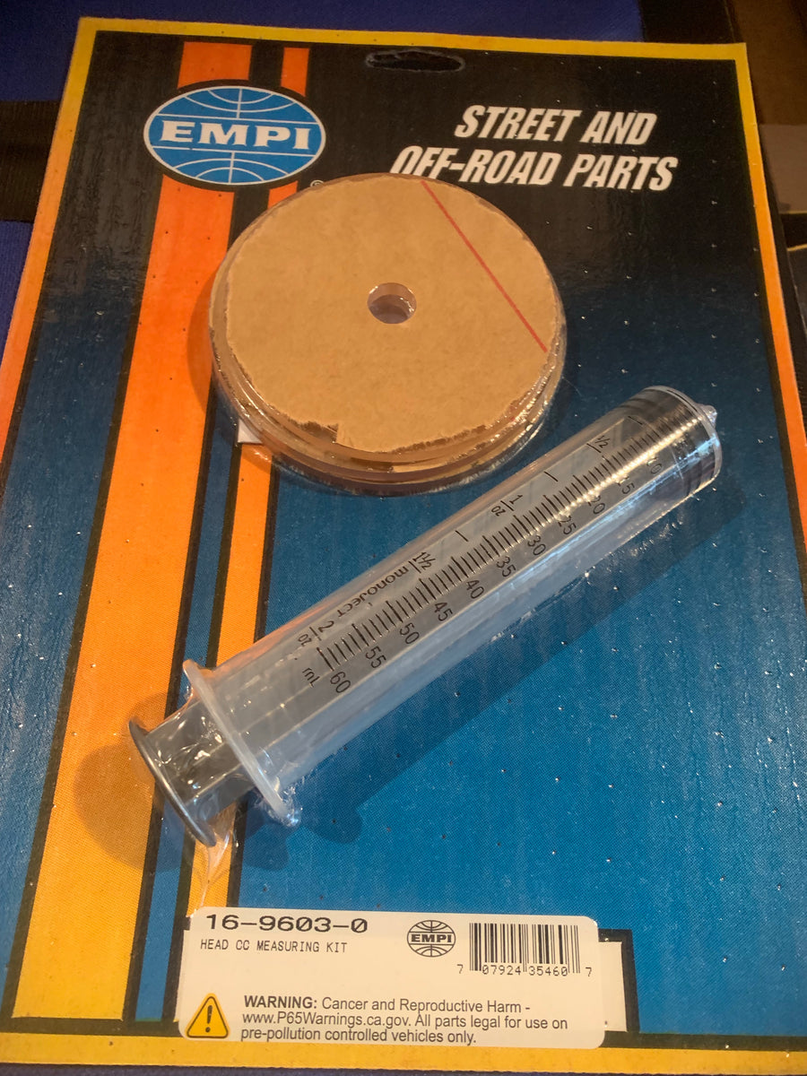Head CC Measuring Kit Tool Buzzbug VW Parts