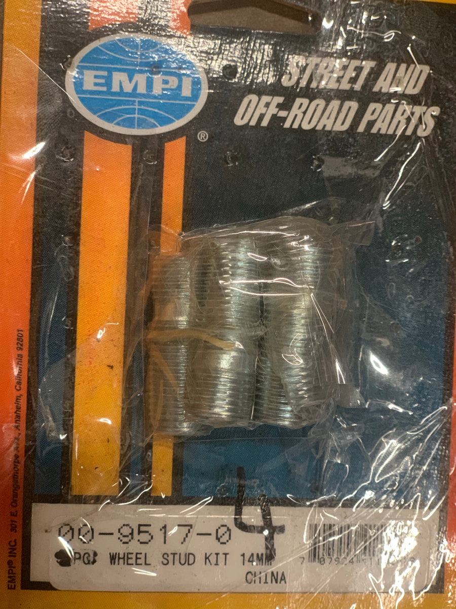 Wheel Stud, 14mm x 1.5 (4) Buzzbug VW Parts