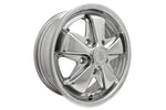 911 Style Alloy Wheel: Polished :5.5 x 15 Inch; 5 x  130mm- EMPI Sold as a Pair