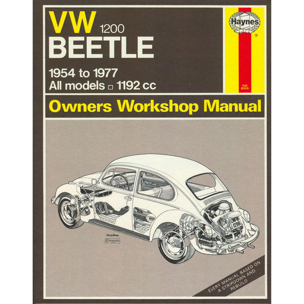 Haynes VW Beetle Manual 1200 – Buzzbug VW Parts