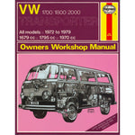 WORKSHOP MANUAL 1700/1800/2000cc - Kombi T4 1972 to 1979