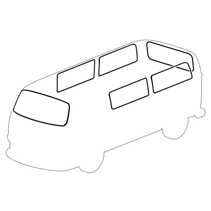 Window Seal KIT, Kombi 1968-72