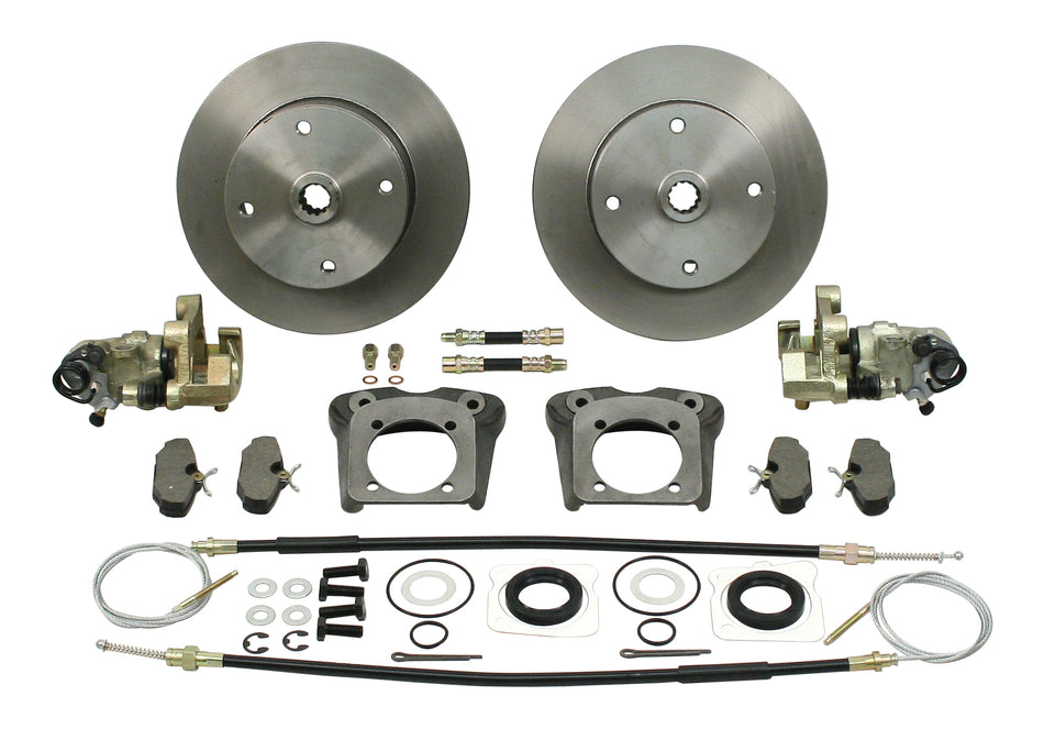 Deluxe Rear Disc Brake Kit, 4x130
