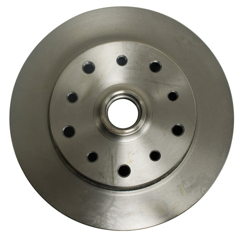 FRONT DISC BRAKE ROTOR, 5 LUG PORSCHE/CHEVY PATTERN