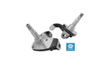 Drop Spindle, Link Pin FORGED Drum Brake, Beetle/Ghia to 67