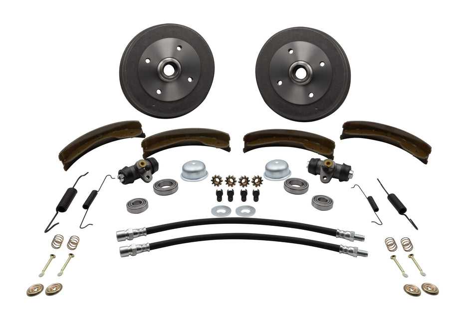 BRAKE DRUM KIT, FRONT   - Beetle 1971 to 1977