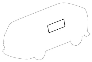 Side Window Seal (framed), Kombi 1968-79