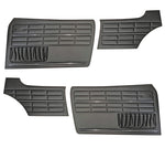 Door Panel Set, Black VINYL Ghia 1963-74
