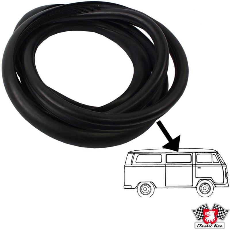 Side Window Seal, Kombi upto 1967