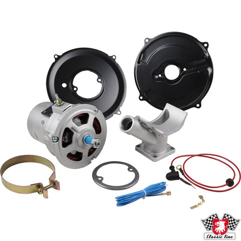 Alternator Conversion Kit w/cables, type 1 engines