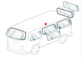 Side Window Seal, Kombi 1967-79
