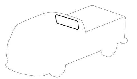 Rear Window Seal for Pick-Up