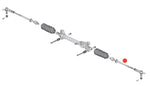 Tie Rod Assembly, T25 1980-92