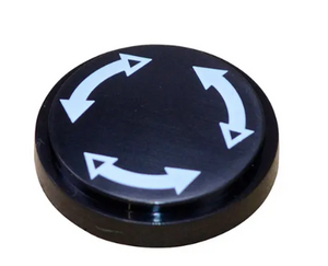 Center cap fresh air knob, Beetle/Ghia/T3