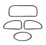 WINDOW RUBBER KIT DELUX - Beetle 1953 to 1957