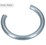 Pin door check rod and clip