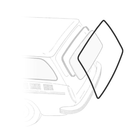 REAR HATCH/DECK SEAL - Type 3 Squareback
