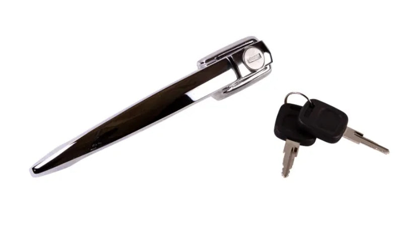 Door handle with keys, fits left or right - Beetle 1960 to 1966