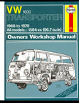WORKSHOP MANUAL 1600cc - Kombi 1968 to 1979
