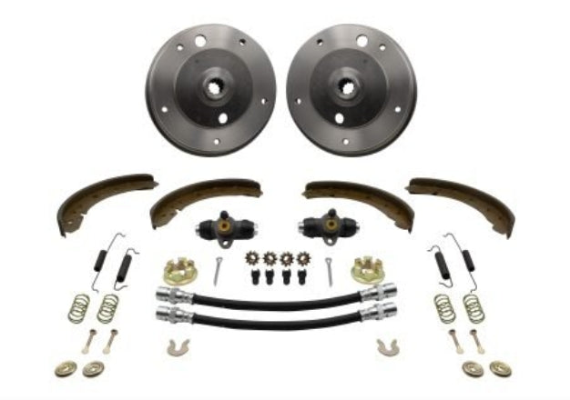 Brake Drum Kit REAR, Beetle/Ghia 1958-64