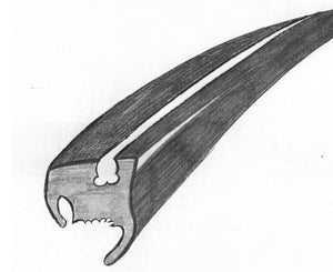 WINDOW SEAL KIT, FOR TRIM - Beetle 1957 to 1964