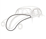 BONNET SEAL FRONT - 1303 Beetle 1973 to 1979