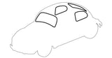 WINDOW SEAL KIT, CAL LOOK - Beetle 1965 to 1971