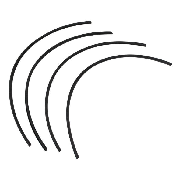 Bumper guard beadings, set of four - Ghia 1960 to 1971