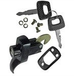 ENGINE LID LOCK, BLACK - Beetle/Kombi 1966 to 1971