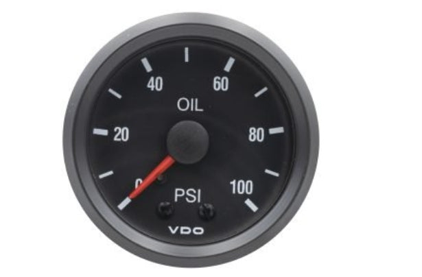 OIL PRESSURE GAUGE 0-100PSI - Universal