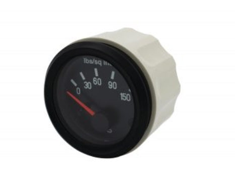 OIL PRESSURE GAUGE, 0-150PSI - Universal