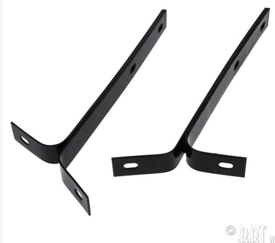BUMPER BRACKETS PAIR, FRONT & REAR - Beetle 1955 to 1973