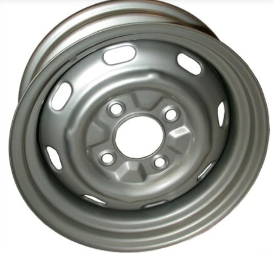 Steel Wheel Rim, 5.5x15", Beetle/Ghia/T3/T4 1967-86
