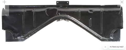 CROSS PANEL, LOWER FRONT BULKHEAD, RHD OR LHD - Beetle/Ghia 1960 to 1975