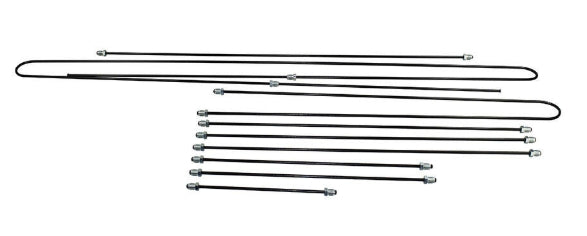 Brakeline kit, steel - Kombi 1956 to 1963