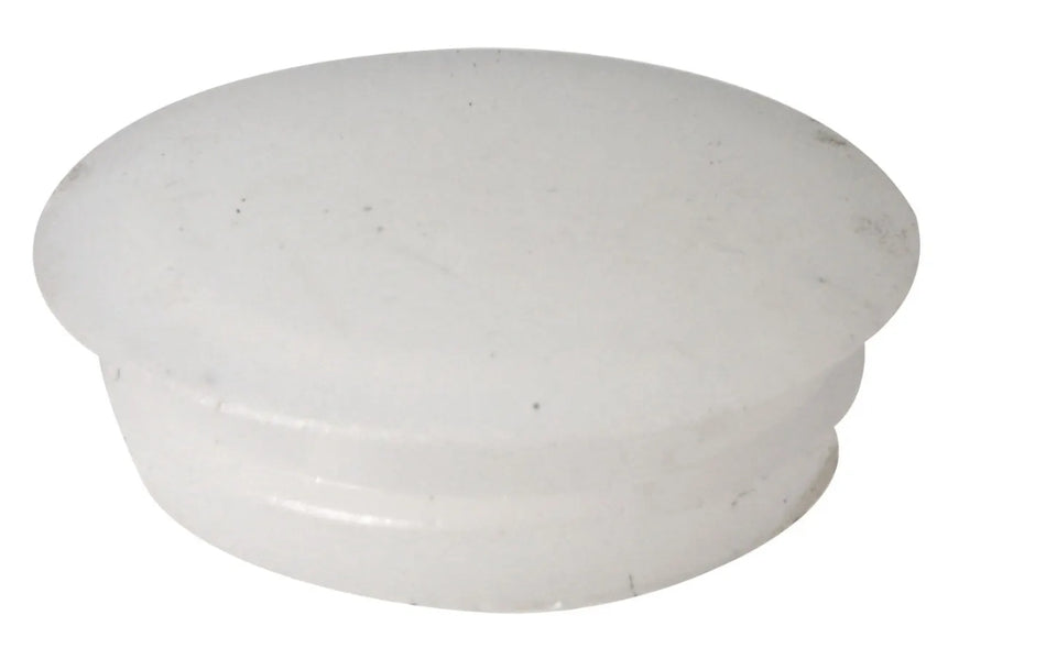 DOOR HINGE BOLT PLUG, PLASTIC, BLACK OR WHITE - Beetle 1960 to 1979