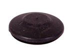 DOOR HINGE BOLT PLUG, RUBBER, BLACK - Beetle/Kombi 1950 to 1961