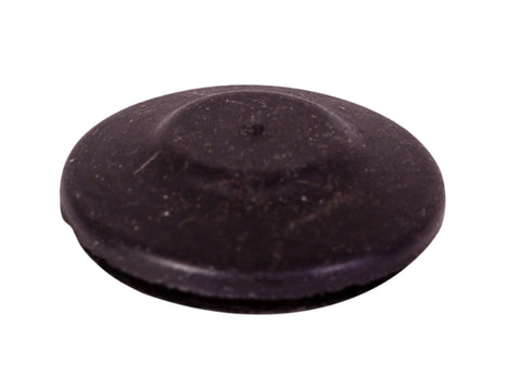 DOOR HINGE BOLT PLUG, RUBBER, BLACK - Beetle/Kombi 1950 to 1961