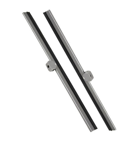 WIPER BLADE SILVER, PAIR - Kombi 1950 to 1967