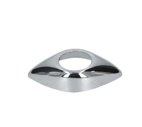 WING MIRROR CHROME FINISH SUPPORT COVER, LEFT AND RIGHT - Ghia 1966 to 1974 (Copy)