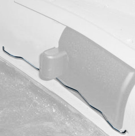 Vent Cover Securing Clips. PAIR - Beetle 1962 to 1968