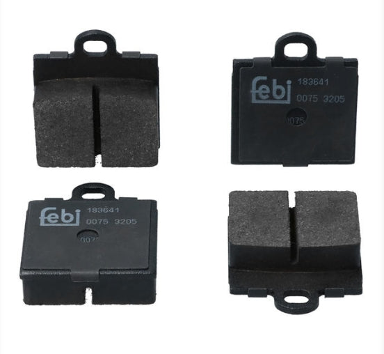BRAKE PADS, FRONT, SQUARE - Beetle 1967to 1971