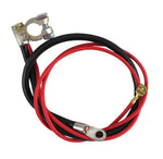 POSITIVE BATTERY CABLE, RED 980MM, BLACK 540MM - Kombi 1971 to 1979