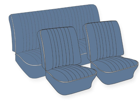 Seat Cover Set, Beetle 1965-67