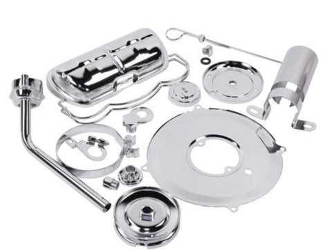 DRESS UP KIT, CHROME - Beetle/Ghia/Kombi 1961 to 1986