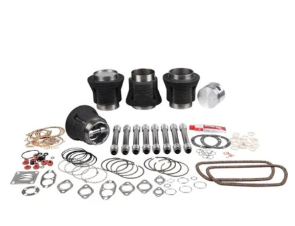 Piston kit MAHLE, 1600cc - includes push rod tubes and gaskets