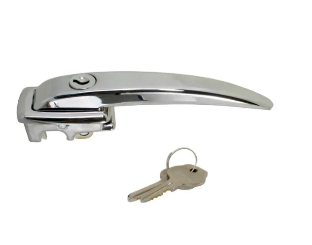 Cab door handle with keys, Split Kombi 1961 to 1964
