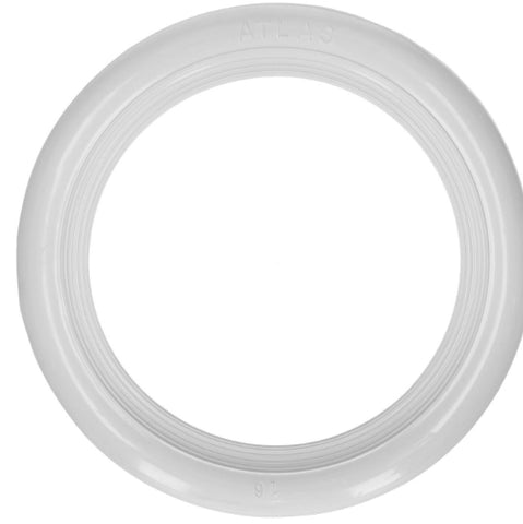 WHITE WALL INSERTS, 17-INCH - Set of Four