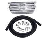 ENGINE OIL BREATHER KIT, COMPLETE, ALUMINIUM - Beetle/Ghia/Kombi 1960 to 1983